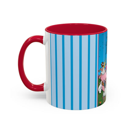 Enchanted Easter Gathering Colorful Mugs (11oz, 15oz)
