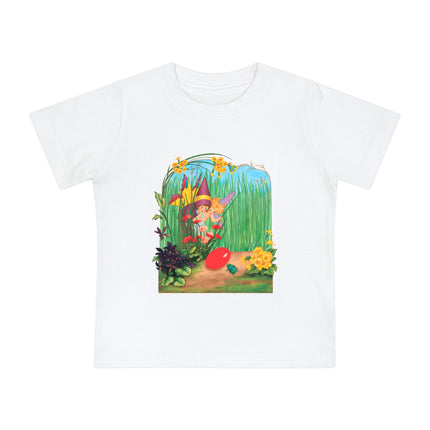 Spring Fairies & Floral Delights Baby Short Sleeve T-Shirt