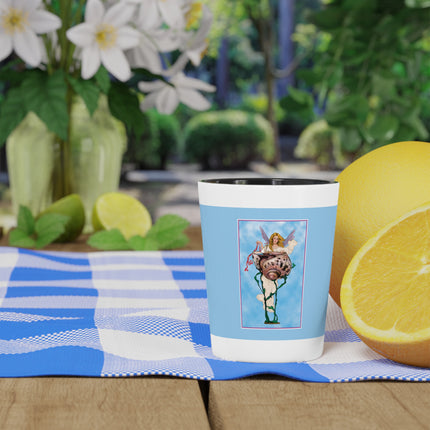 Enchanting Serenity Ceramic Shot Glass