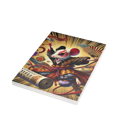 Theatrical Mouse on a Mission Postcards (envelopes included) - Bundles of 10, 30, 50 Pieces