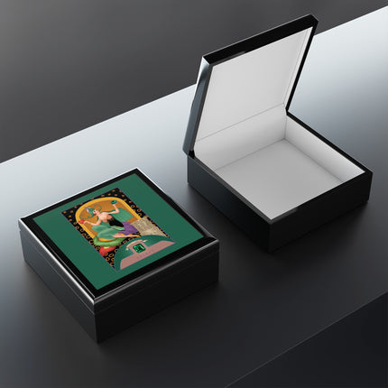 May & Emerald (from the Gem Series) by Sofia Chiostri Jewelry Box