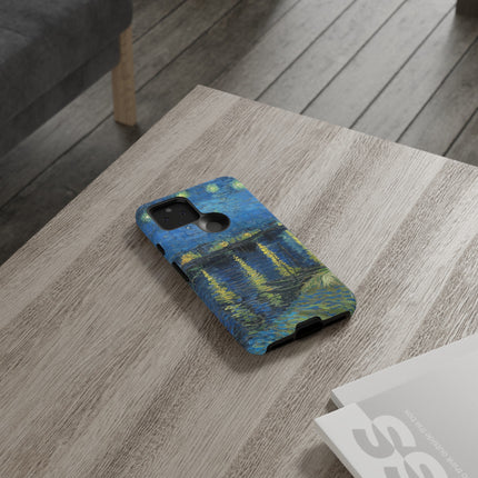 Starry Night Over the Rhone by Vincent Van Gogh Phone Cases