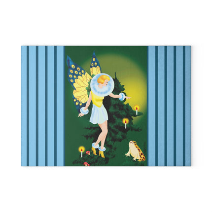 The Enchanted Encounter Glass Cutting Board