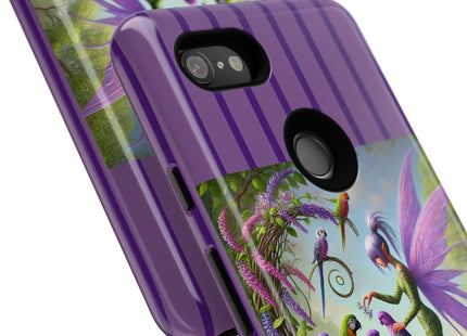 Lavender-Winged Fairy Phone Cases