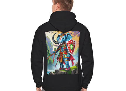 Cyberpunk Elephant – Heavy Blend™ Hooded Sweatshirt