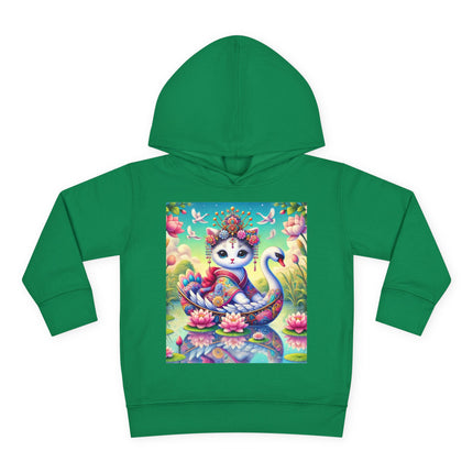 Geisha Kitten’s River Voyage Toddler Pullover Fleece Hoodie