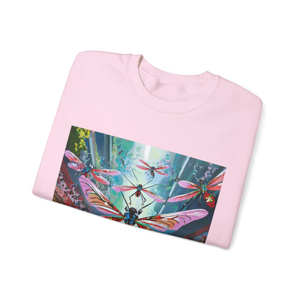 Neon Swarm Unisex Heavy Blend™ Crewneck Sweatshirt