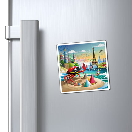 Crab Architect Magnets (3 Sizes)