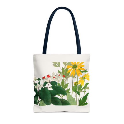 Clerodendrum & Rudbeckia by Tanigami Kônan Tote Bag (AOP)