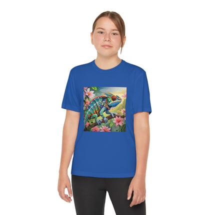 Camouflage Chameleon Youth Competitor Tee