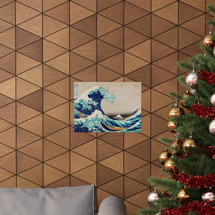 The Great Wave off Kanagawa by Katsushika Hokusai Matte Horizontal Posters