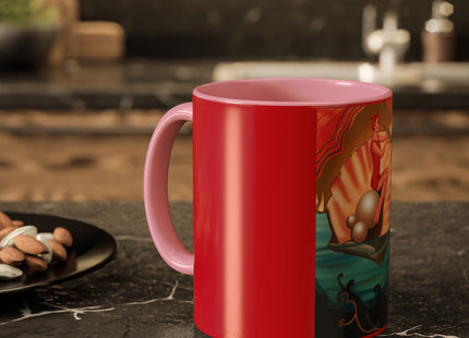 Pearls of the Sea Colorful Mugs (11oz, 15oz)