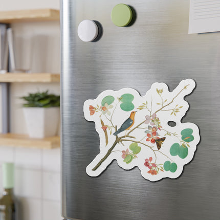 Orange-Headed Ground Thrush by Shaikh Zain al–Din Die-Cut Magnets (5 Sizes)