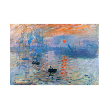 Sunrise by Claude Monet Matte Horizontal Posters
