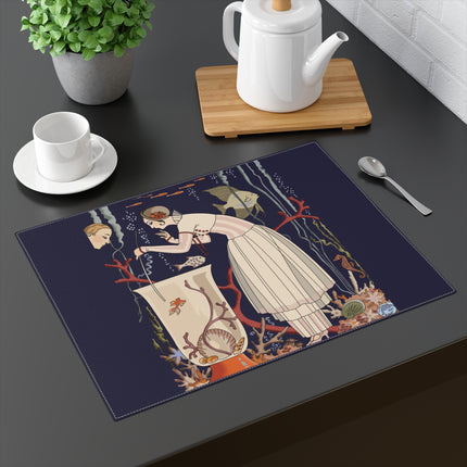 L'Etourdissant Petit Poisson by George Barbier Placemat, 1pc