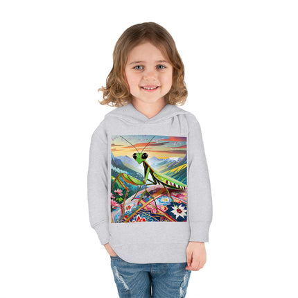 The Joyful Mantis Toddler Pullover Fleece Hoodie