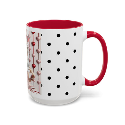Fashionably Yours, XOXO Colorful Mugs (11oz, 15oz)
