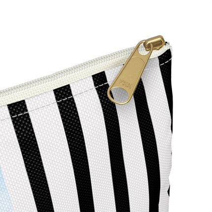 Playful Waves and Fashion Follies Accessory Pouch – Vintage Art Deco Design