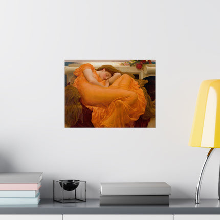 Flaming June by Frederic Leighton Matte Horizontal Posters