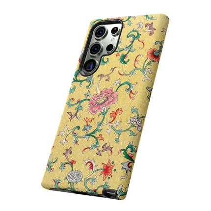 Flower Illustration by Owen Jones Phone Cases