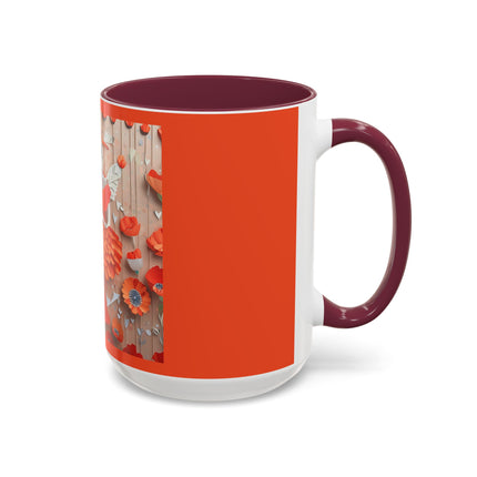 Poppy Fairy Colorful Mugs (11oz, 15oz)