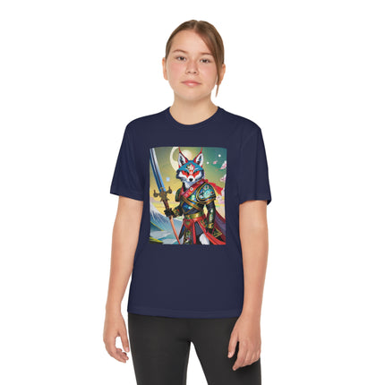 Cyberpunk Samurai Youth Competitor Tee