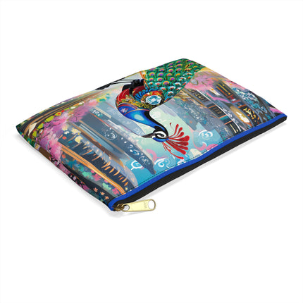 Techno Plumes Pencil Case