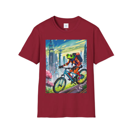 Cyberpunk Frog Softstyle T-Shirt