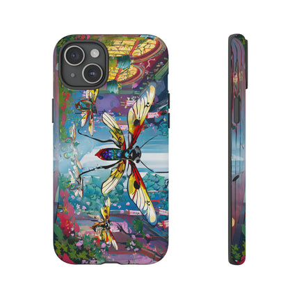 Neon Swarm Phone Cases