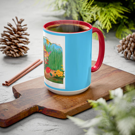 Spring Fairies & Floral Delights Colorful Mugs (11oz, 15oz)