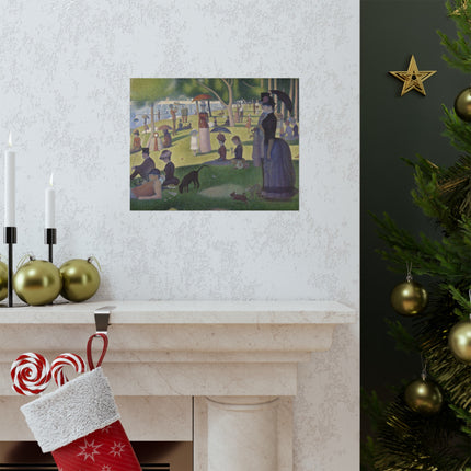 A Sunday on La Grande Jatte by Georges Seurat Matte Horizontal Posters