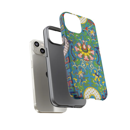 Chinese Floral Illustration by Owen Jones Phone Cases