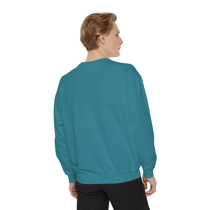 A Buddhist Lama by Vasily Vereshchagin Garment-Dyed Sweatshirt