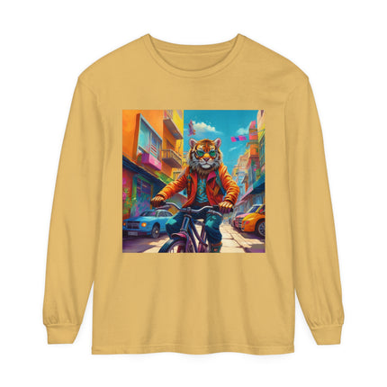 Urban Bike Ride Long Sleeve T-Shirt
