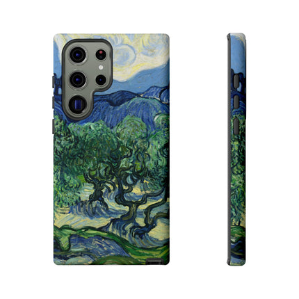 Olive Trees by Vincent Van Gogh Phone Cases