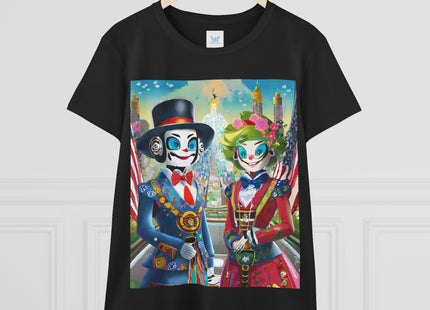 Cyber Punk Robots Cotton Tee