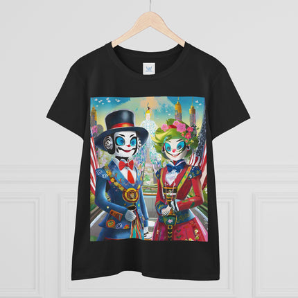 Cyber Punk Robots Cotton Tee