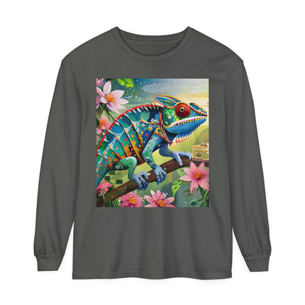 Camouflage Chameleon Long Sleeve T-Shirt