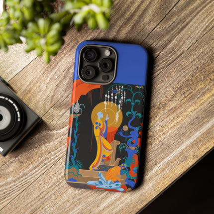 Mystic Oracle Phone Case – Sacred Glow & Eternal Grace