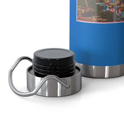Periwinkle Painting the Petals by Ida Outhwaite Copper Vacuum Insulated Bottle, 22oz
