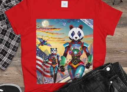 Cyber Punk Robots Cotton Tee