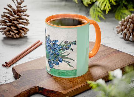 Irises by Vincent Van Gogh Colorful Mugs (11oz, 15oz)