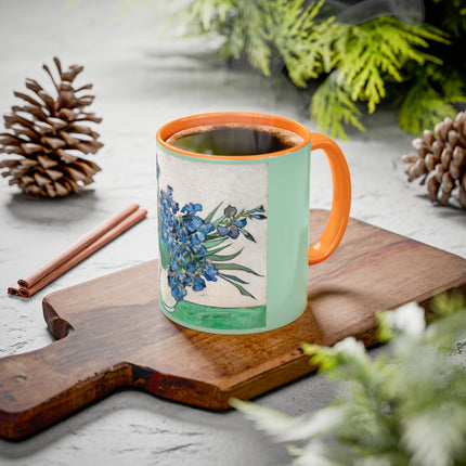 Irises by Vincent Van Gogh Colorful Mugs (11oz, 15oz)