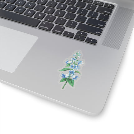 Bellflower botanical illustration by Pierre-Joseph Redouté Kiss-Cut Stickers (4 Sizes)