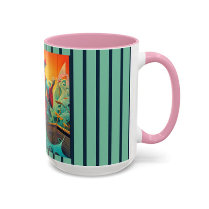 Skeleton Crew of the Misty Seas Colorful Mugs (11oz, 15oz)
