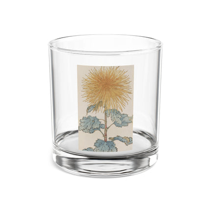 Chrysanthemum Rocks Glass, 10oz