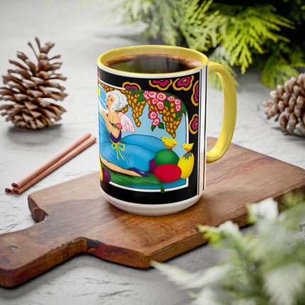 Blooms and Chicks Colorful Mugs (11oz, 15oz)