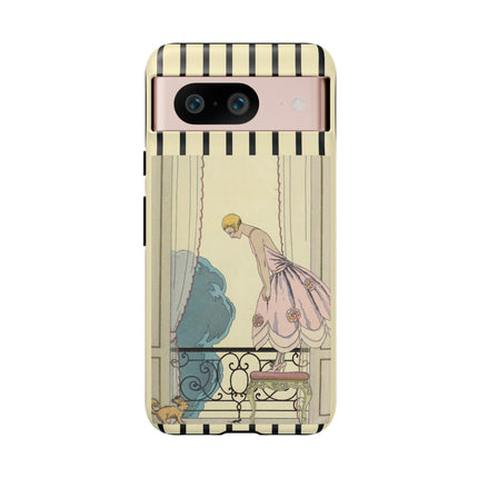 Falbalas et fanfreluches, La Souris by George Barbier Phone Cases