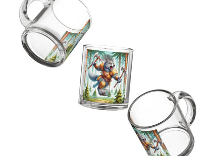 Wolverine Vanguard Glass Mug, 10oz