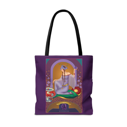 Astrology Gem Series: February & Amethyst Tote Bag
